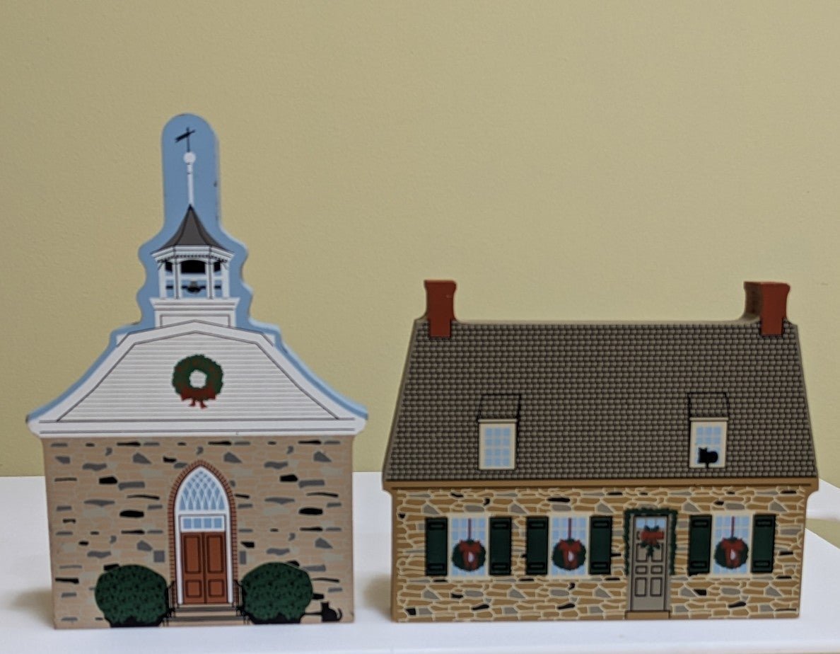 CATS MEOW 2004 HUDSON RIVER VALLEY CHRISTMAS SLEEPY HALLOW OLD DUTCH CHURCH