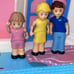 Little tikes dollhouse family tykes mom dad brown hair girl set figures replace