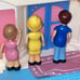 Little tikes dollhouse family tykes mom dad brown hair girl set figures replace