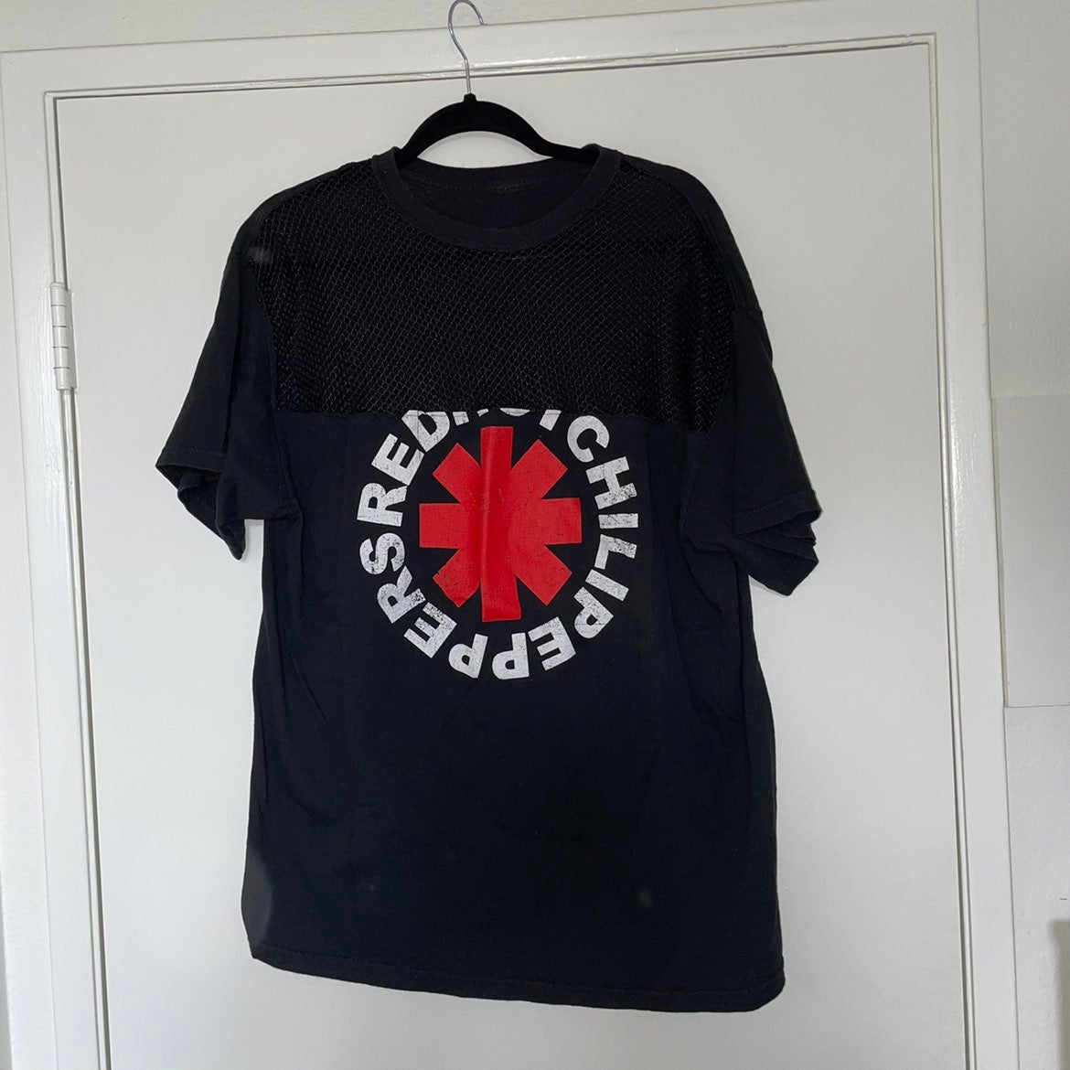 red hot chili peppers shirt mesh