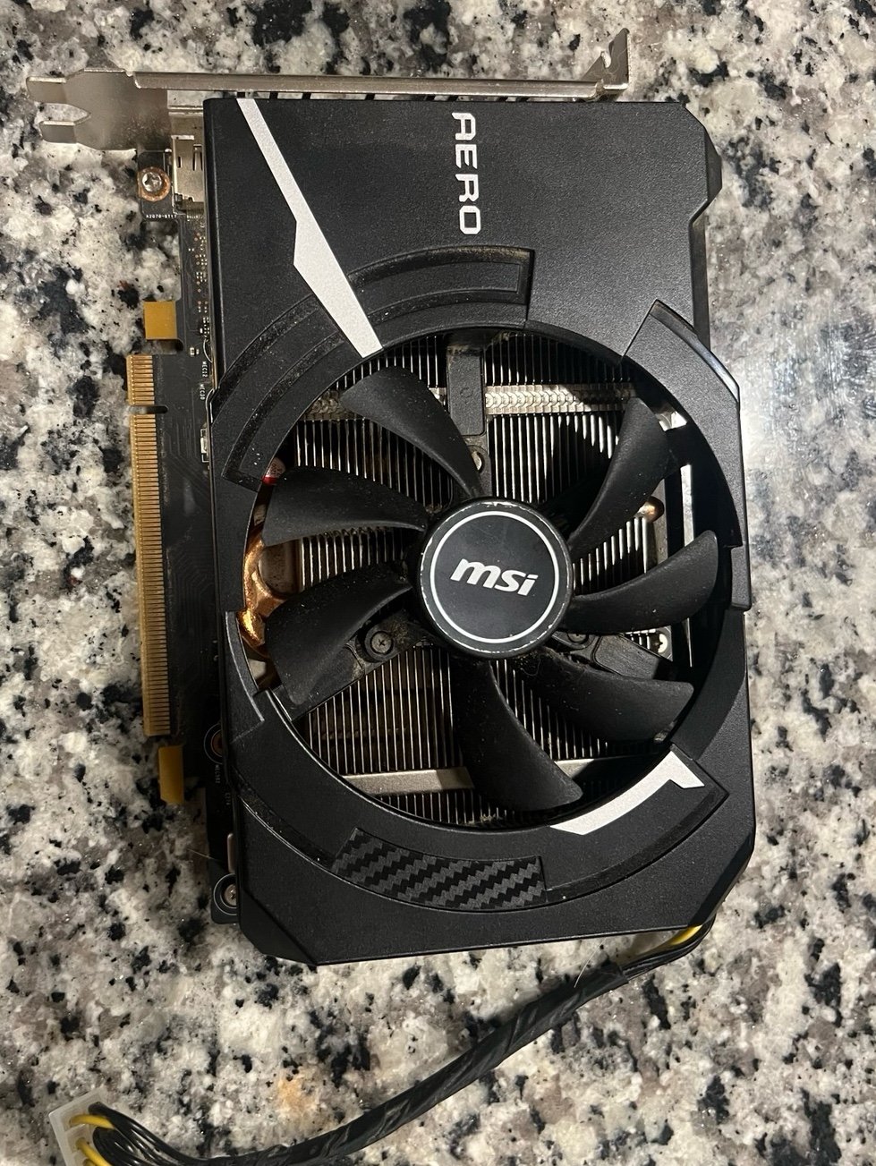 FOR PARTS/REPAIR MSI GeForce RTX 2060 Super AERO ITX V1 8GB GDDR6 Graphics Card