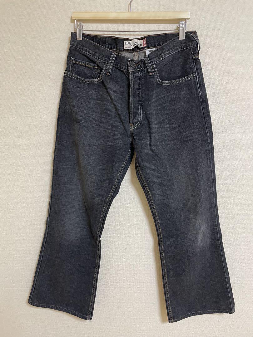 Levi's Loose Bootcut Dark Gray, size 32.