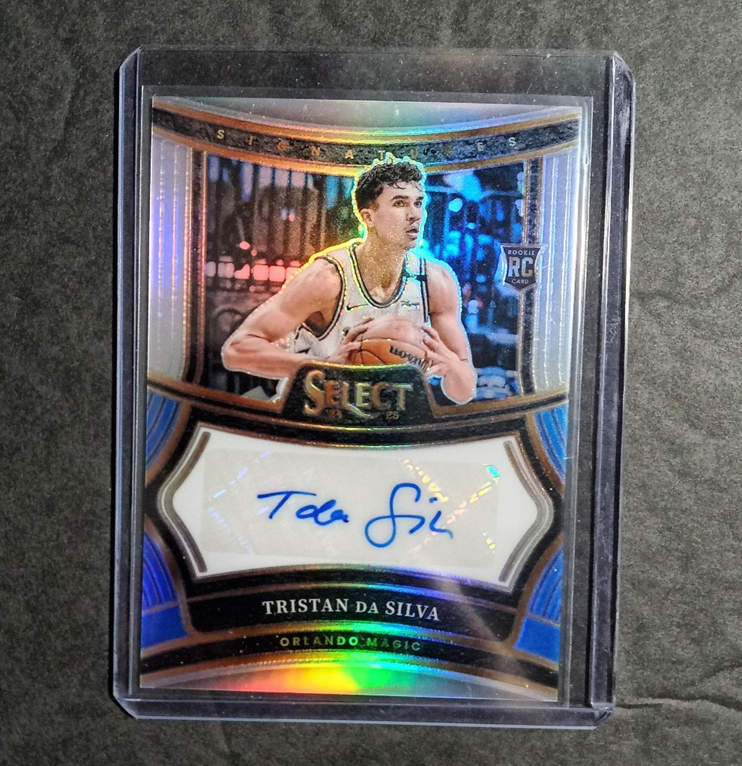 2024-25 Panini Select Tristan de Silva Rookie Signatures Prizm RC 161/249