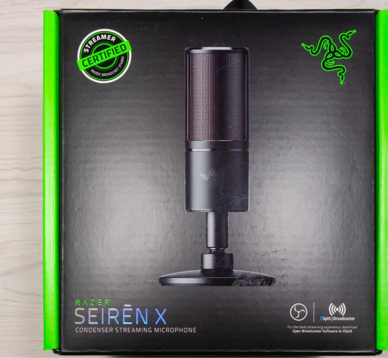 Razer Seiren X: Supercardioid Condenser Mic