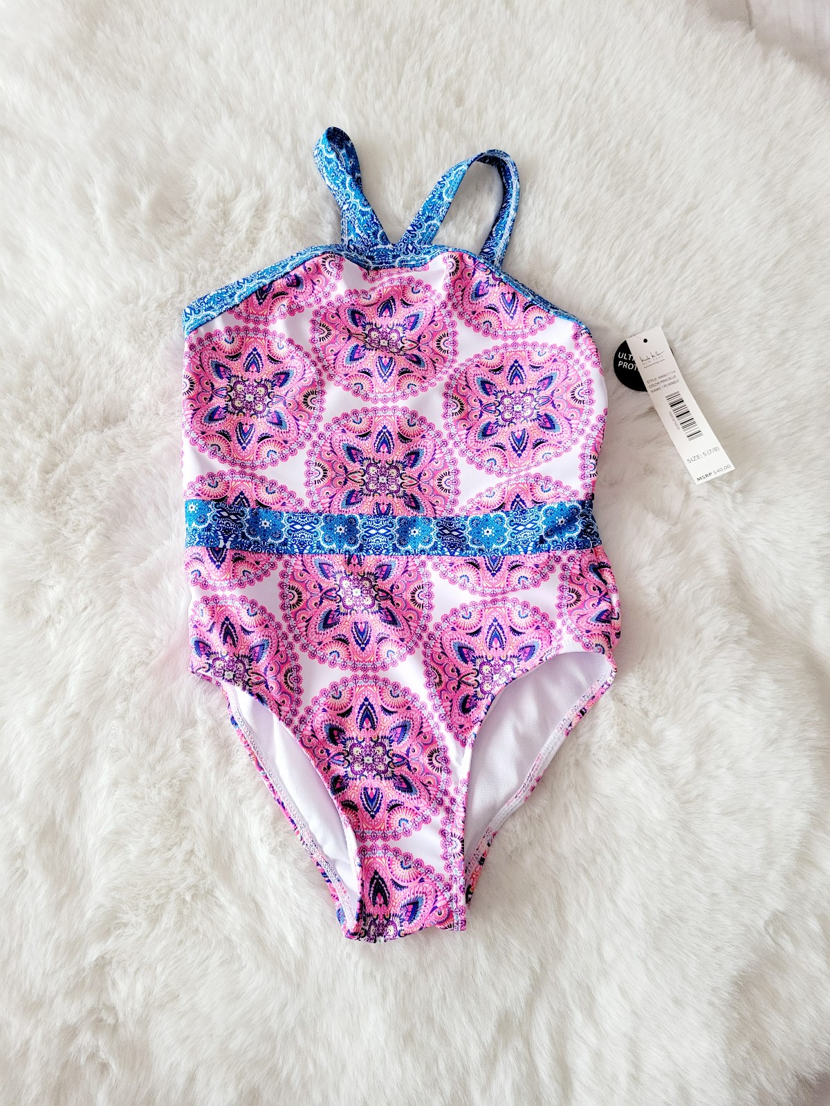 NICOLE MILLER ONE PIECE SWIMSUIT SIZE S 7/8