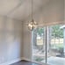 Silver 3 light chandelier