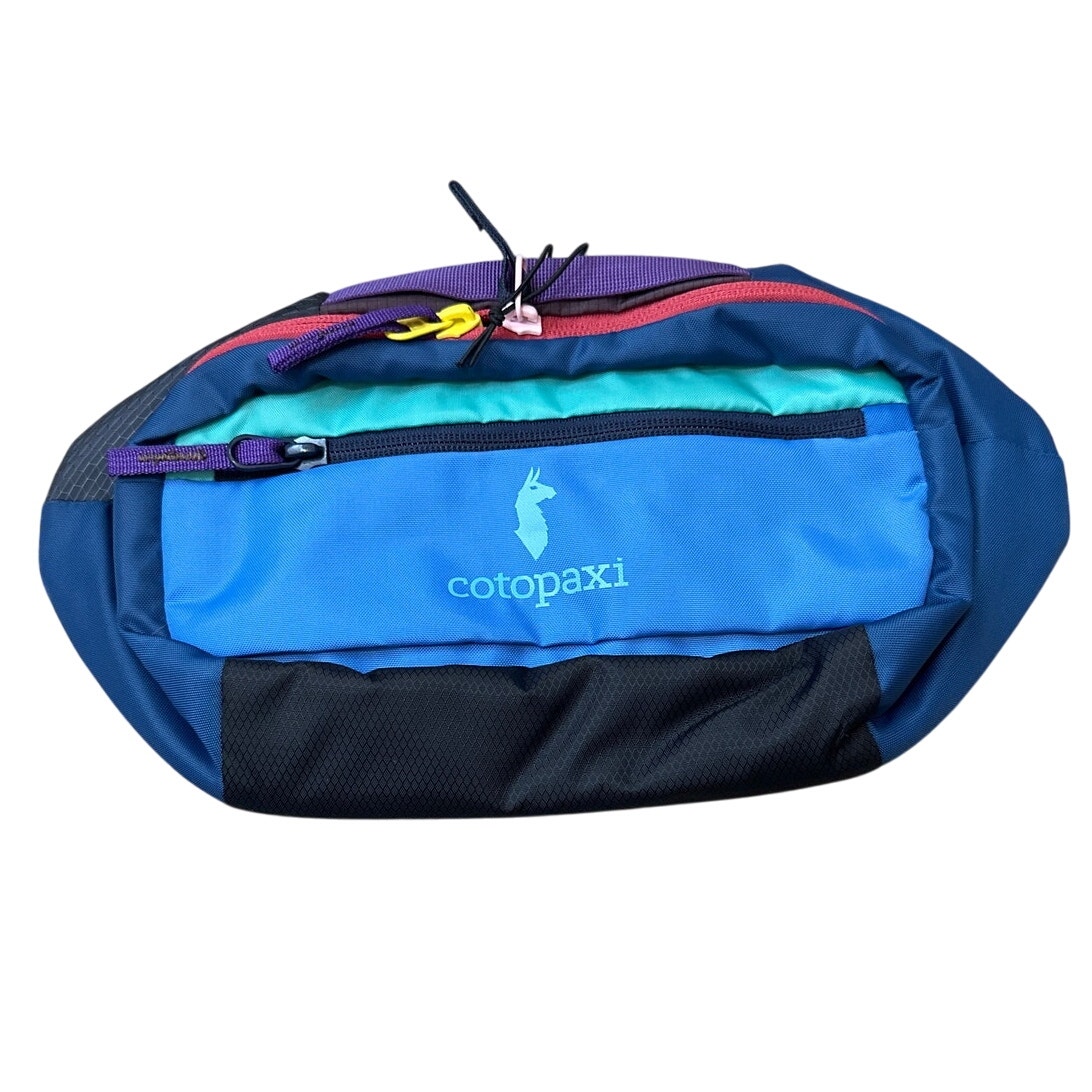Cotopaxi Kapai 3 L Hip Pack Belt Bag Multicolor Repurposed Fabric New NWT