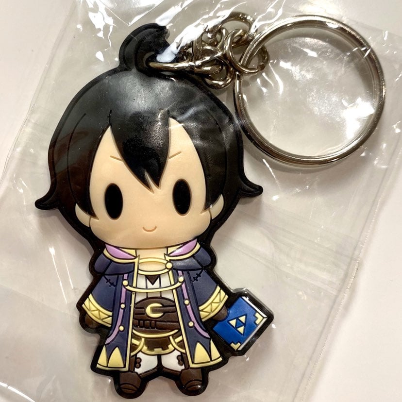 Fire emblem Morgan rubber keychain strap