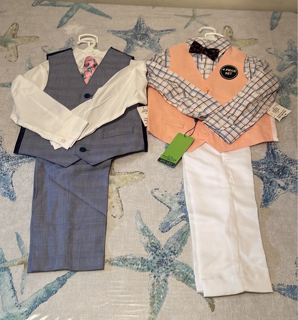 Boys 4 piece suits