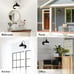 Mason Indoor/Outdoor Wall Light in Satin Black, 10-Inch