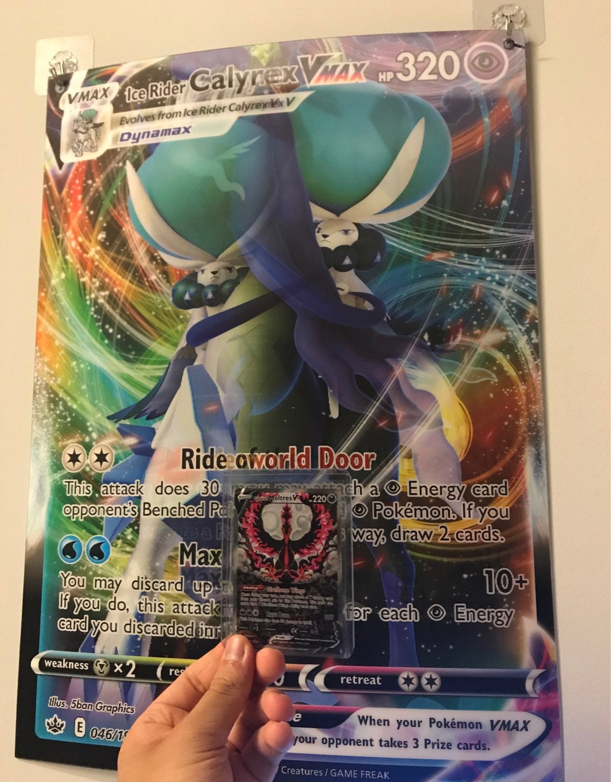 Pokemon promitional lenticular card