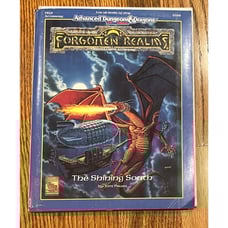 AD&D The Shining South with Map Adventure Module - Forgotten Realms 9388