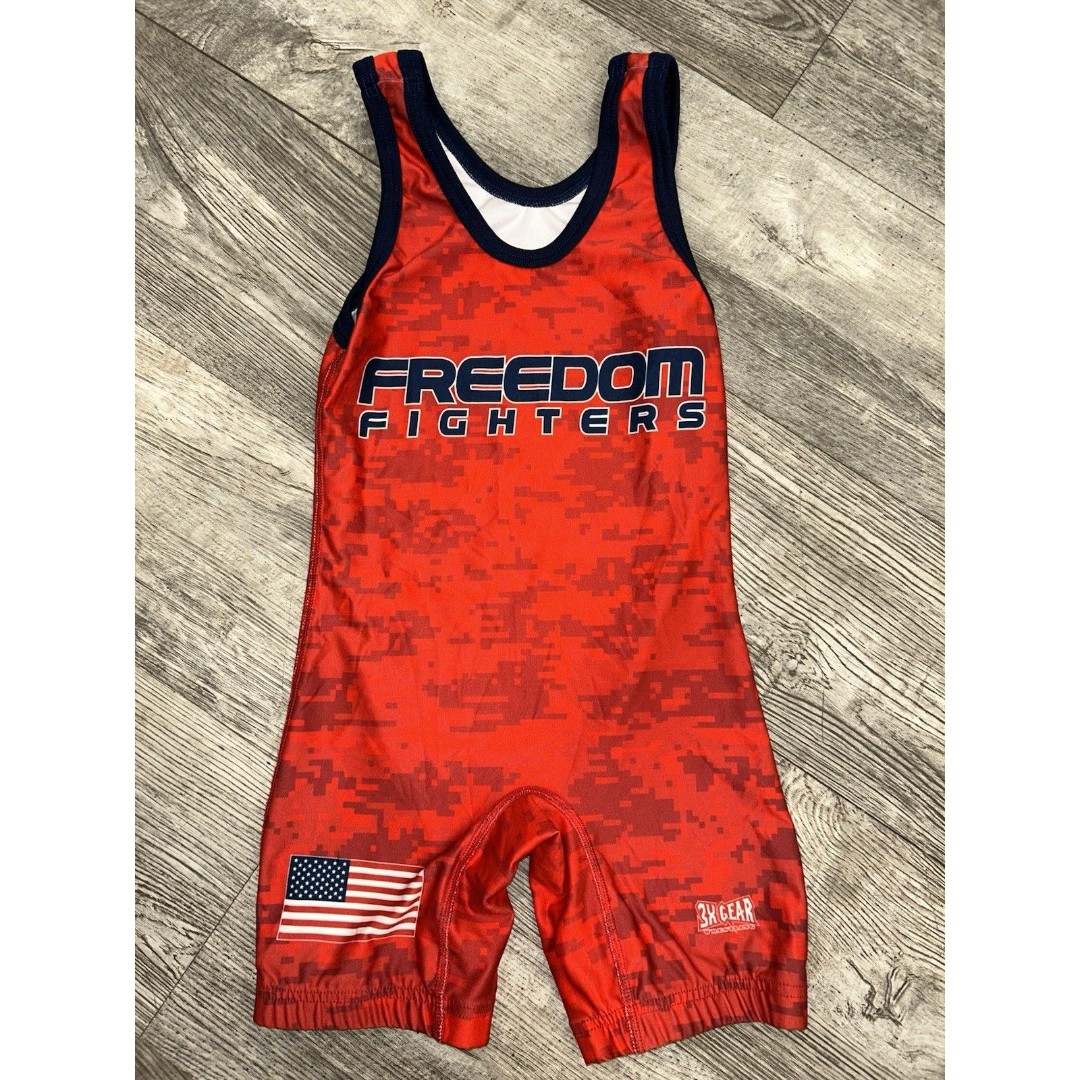 Freedom Fighters Wrestling Singlet XXS Youth