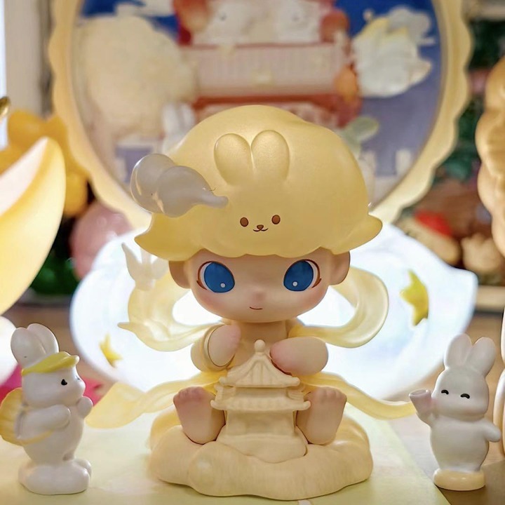 POP MART Dimoo Moon Palace Series Mid-Autumn Figure - NEW & RARE