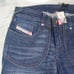 Diesel Kuzko Low Rise Bootcut Jeans Medium Wash Women's Size 26 NWT