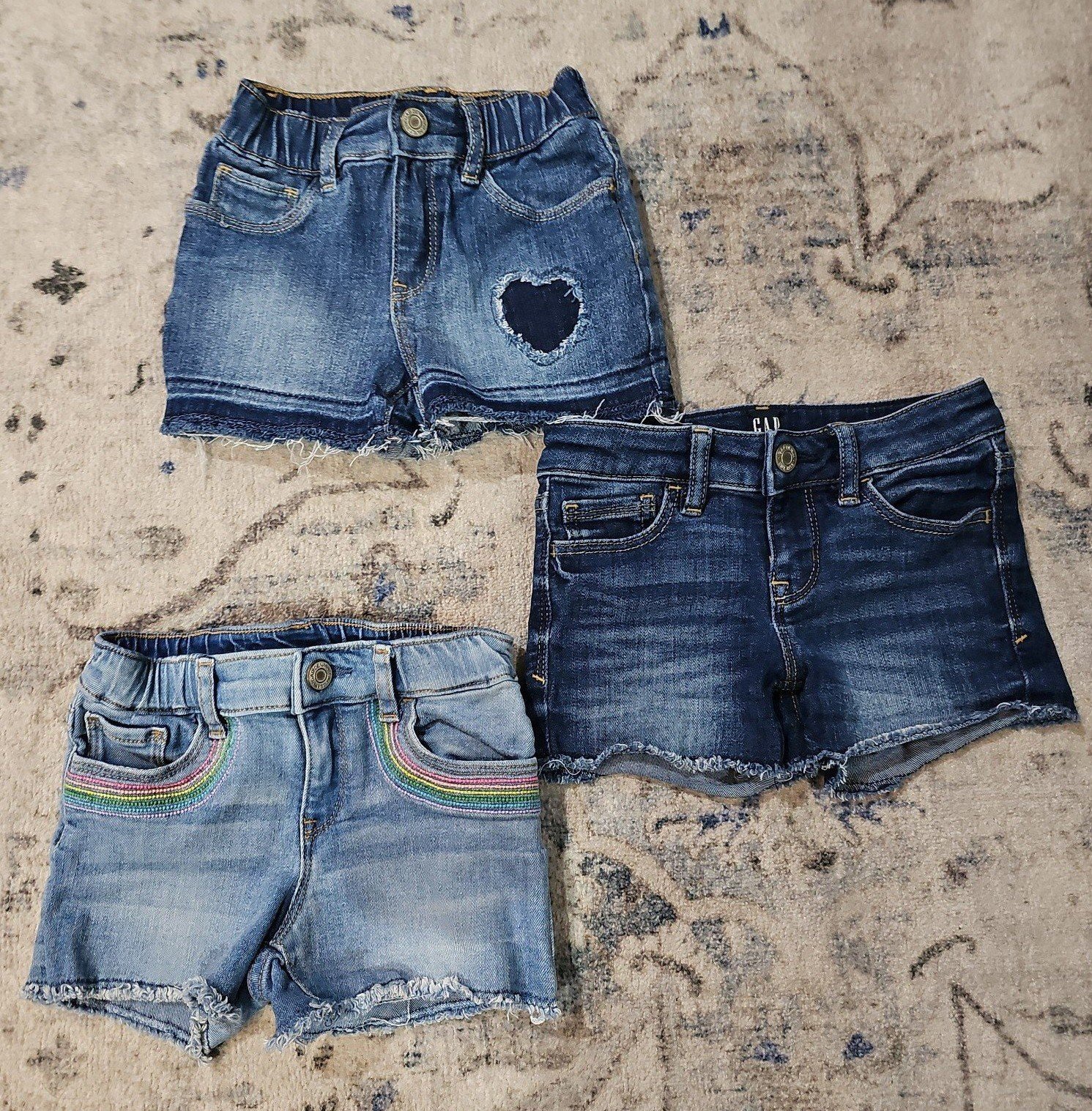 Girls Jean Shorts - Size 5t