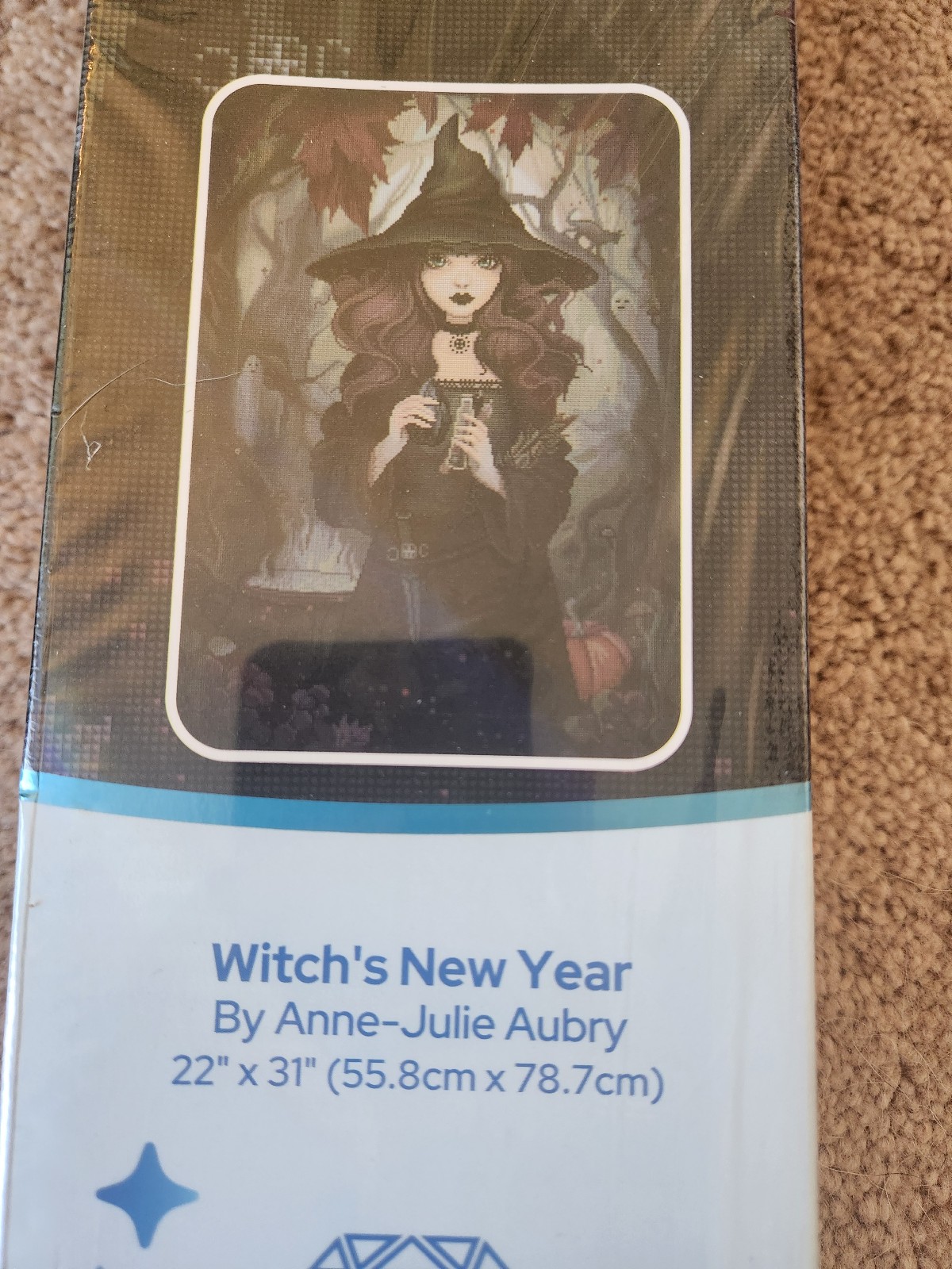 Witch's New Year diamond art club