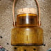 Vintage 1970 Takahashi/Counterpoint Amber Jar with Cork