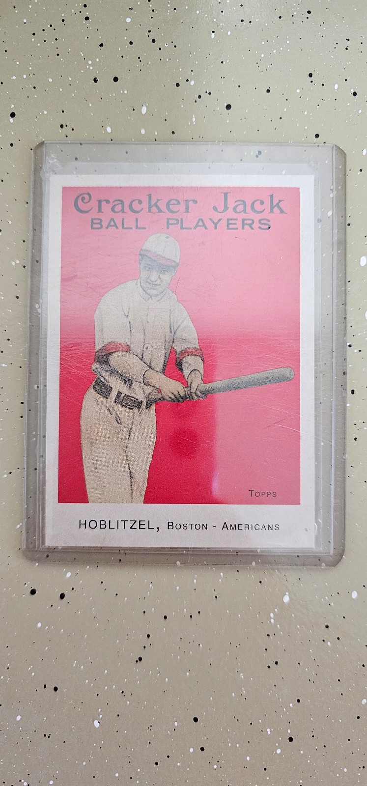 Richard Hoblitzel Cracker Jack Ball Players Card #55