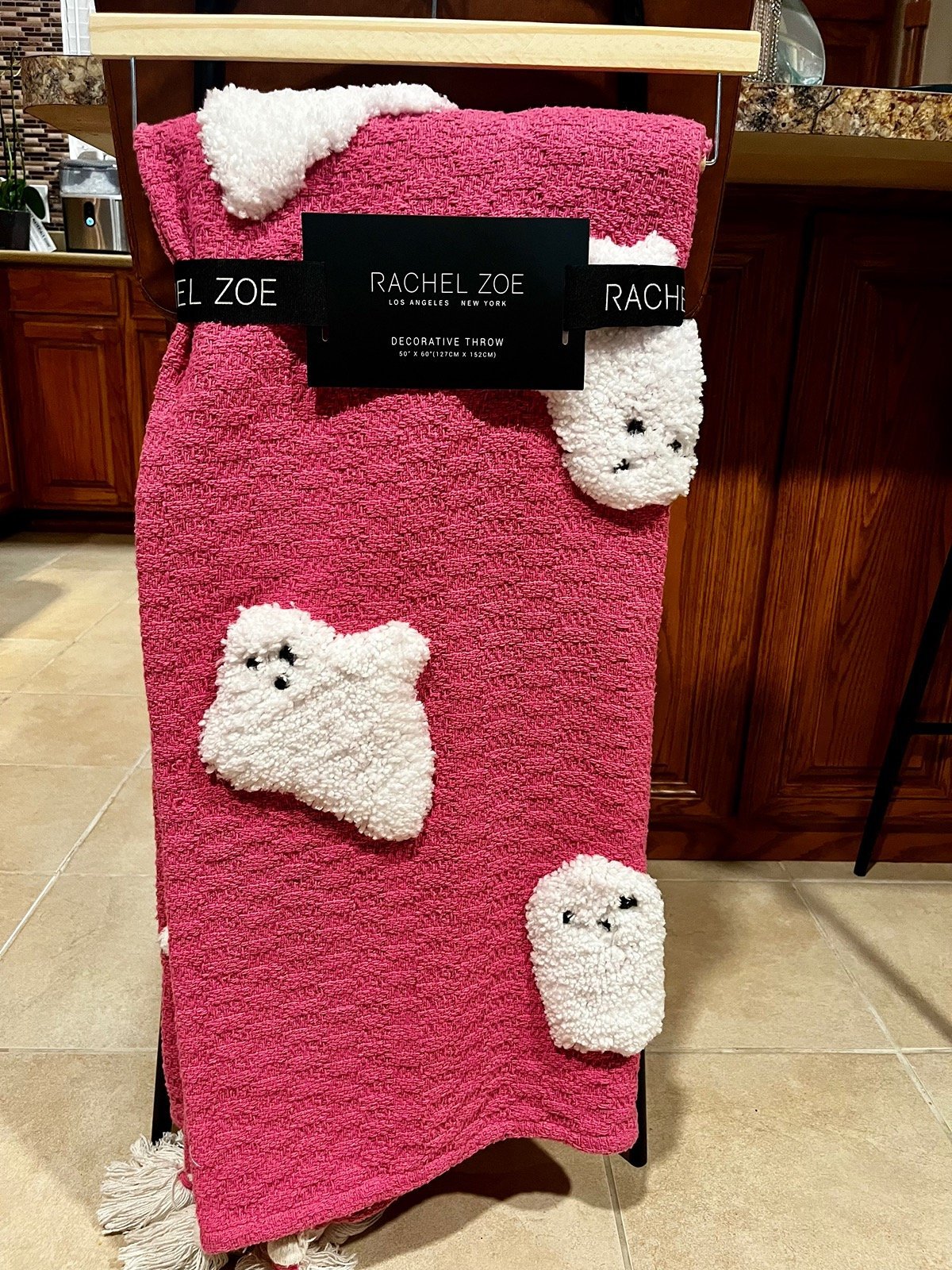 Rachel Zoe Ghost Throw/Blanket 2024 - New with tags (NWT)