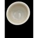 Stunning Art Pottery Shallow Bowl with Covered Lid Colorful Butter Dome 8 x 6