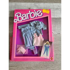 Barbie Ken The Jeans Look Fashions Mattel 1987 #4335 NEW Vintage