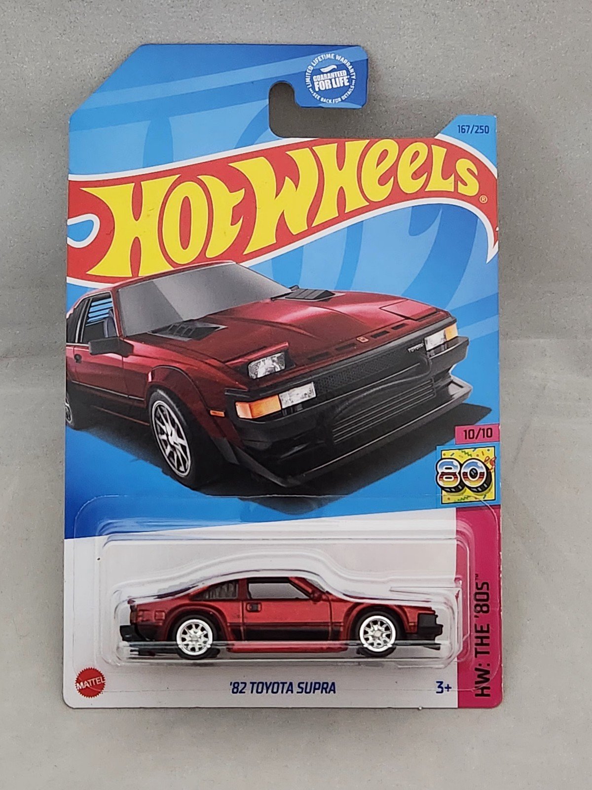Hot Wheels 82 Toyota Supra Super Treasure Hunt w/protector