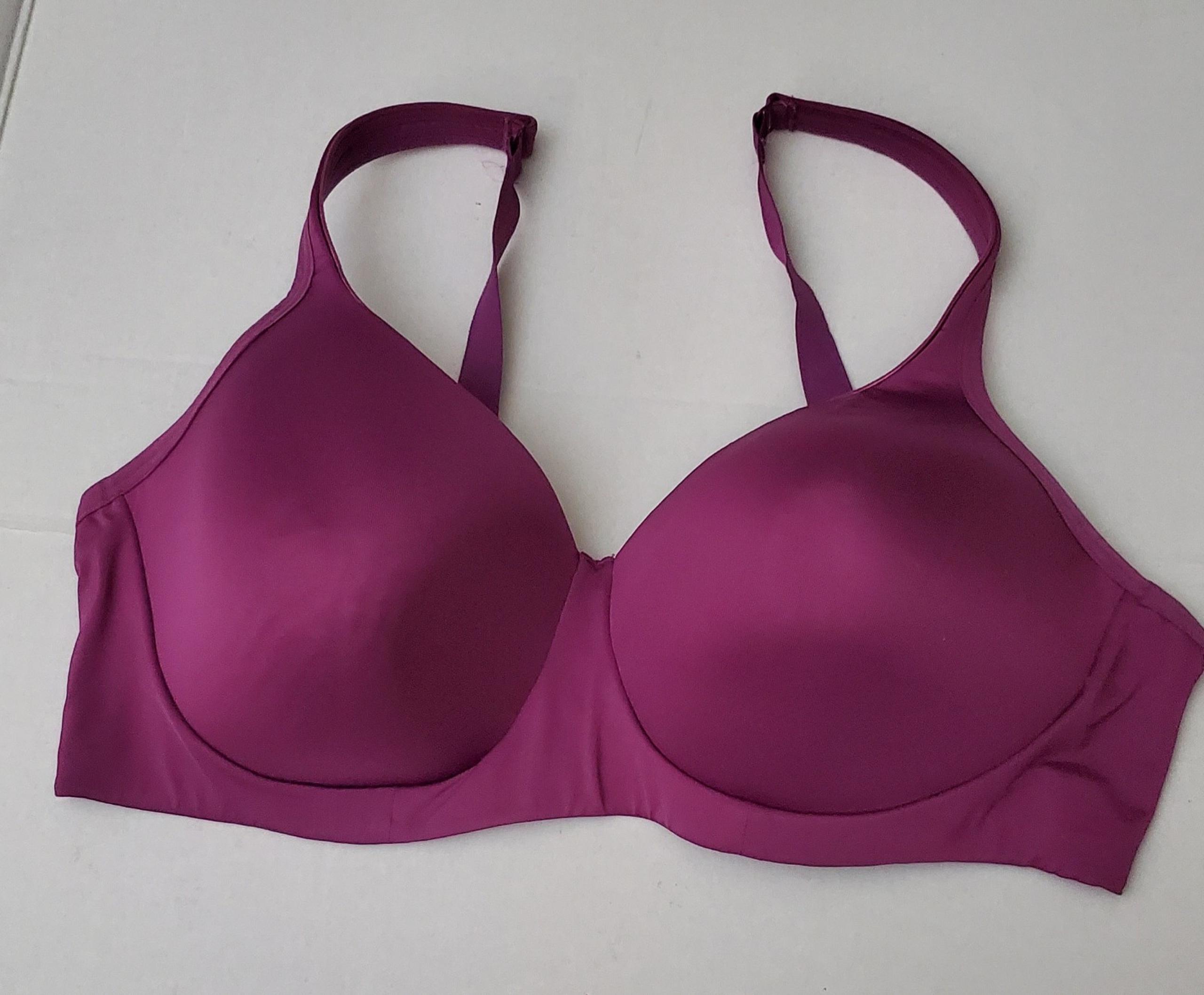 Jockey Magenta Foam Padded Bra**XL**Polyester/Spandex