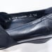 MEPHISTO Karol Wedge Pumps Black Leather Womens size 9.5 US 7 EU Comfort Elastic