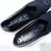 MEPHISTO Karol Wedge Pumps Black Leather Womens size 9.5 US 7 EU Comfort Elastic