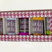 [5-PACK] HANKY PANKY Original Rise Thongs, in Pink Shine Houndstooth Box