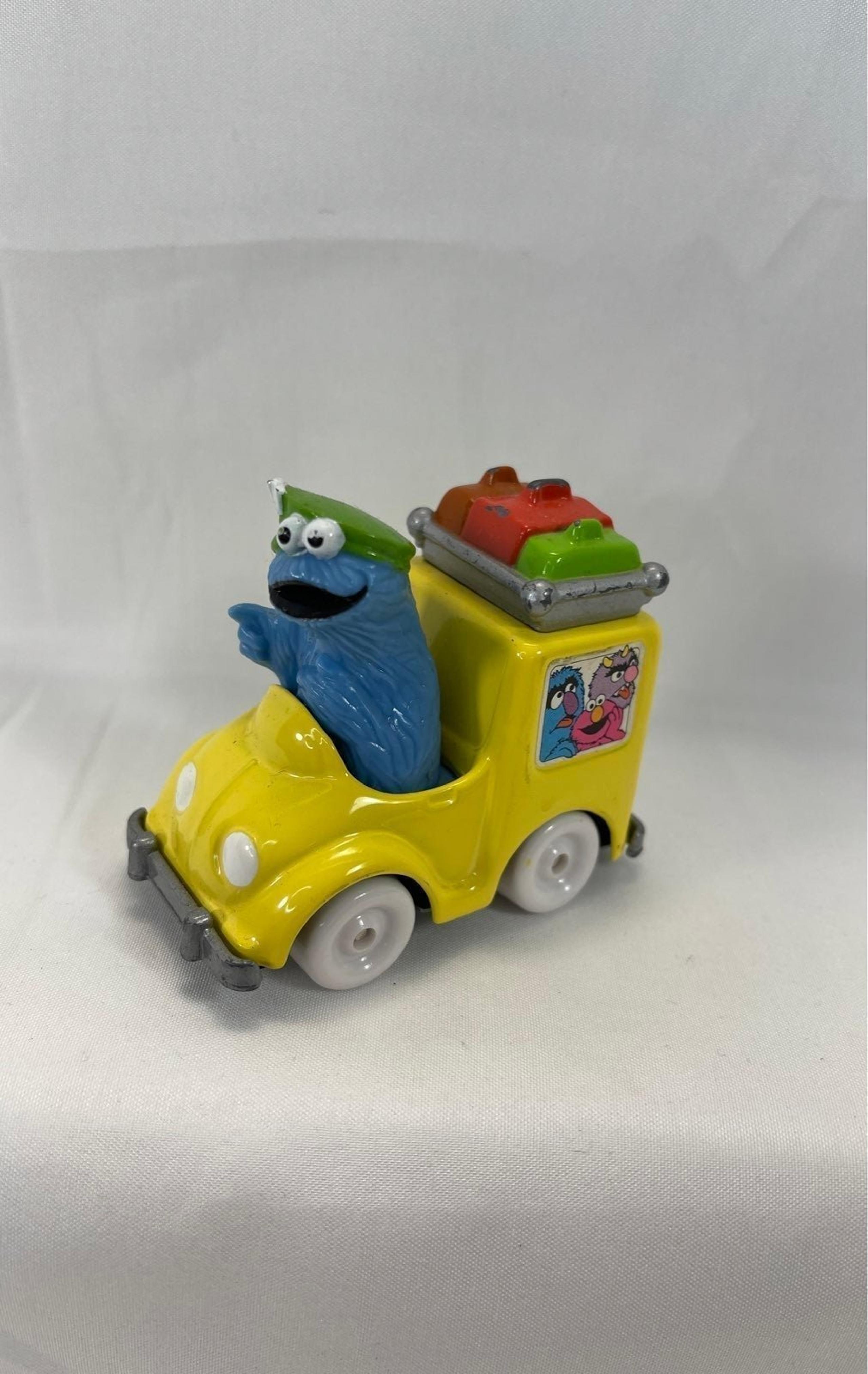 Sesame Street Muppets Cookie Monster Van Vintage 1983 Playskool