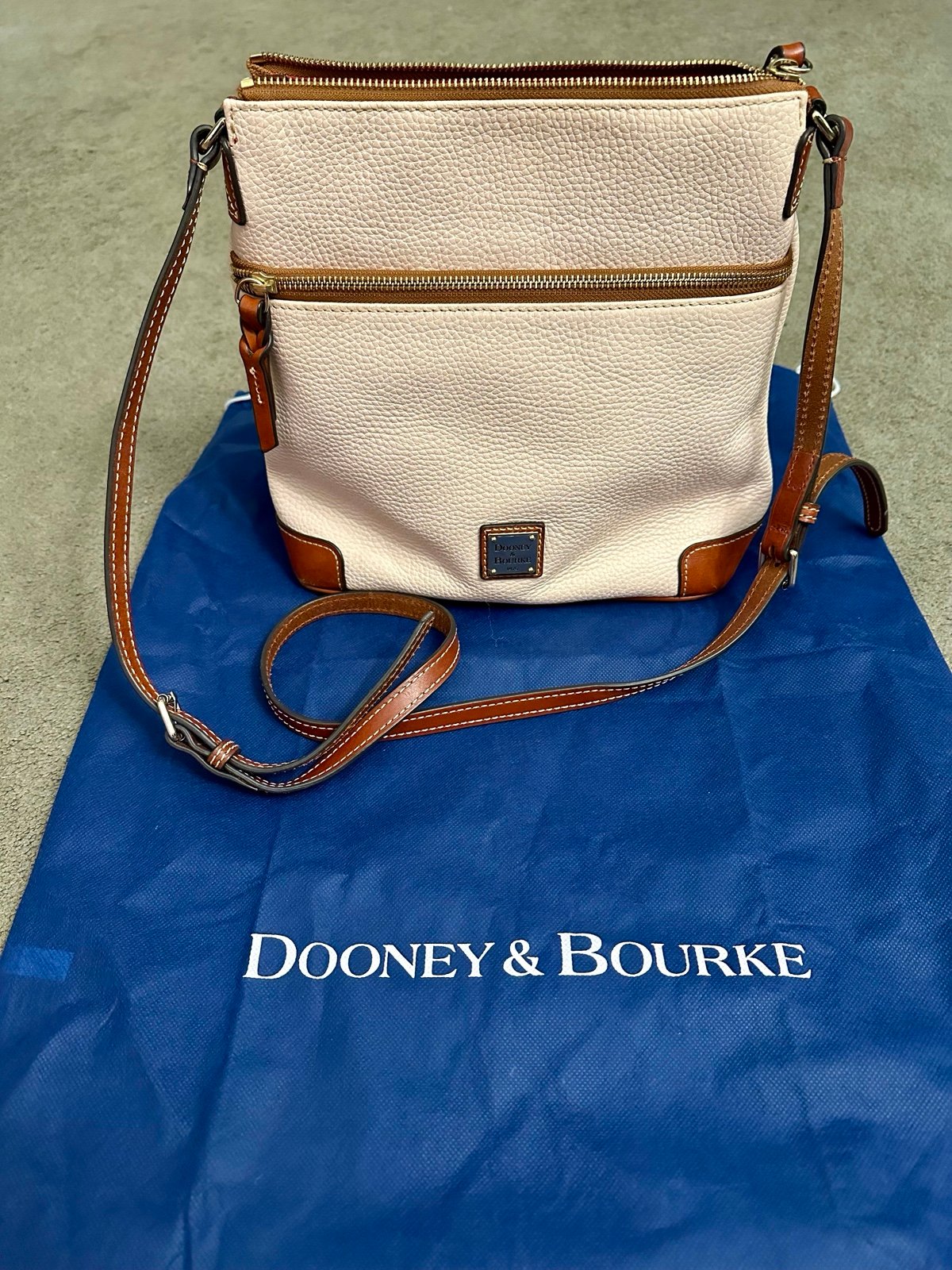 Dooney & Bourke Pebble Leather Crossbody Purse
