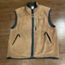 Vintage Patagonia Retro Pile Vest Mens Size Large Sherpa Tan Blue Fleece