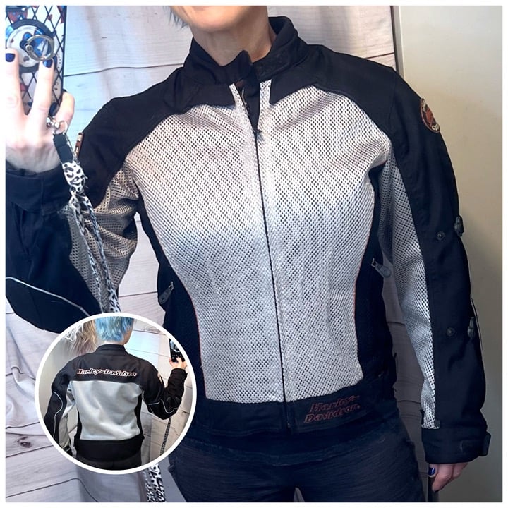HARLEY-DAVIDSON • Rad Cool Biker Motocross ATV Jacket Size Medium