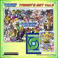Digimon Card Game TCG Tamer's Set 3 PB-05 - Exclusive Playmat + Sleeves - Sealed