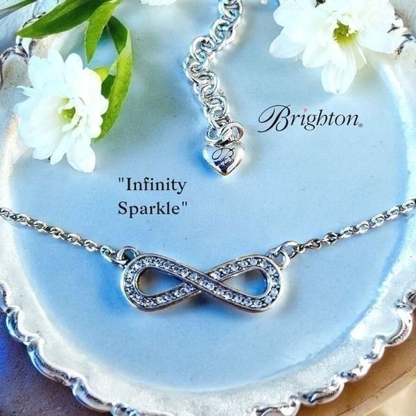 BRIGHTON Infinity Sparkle Crystal Necklace
