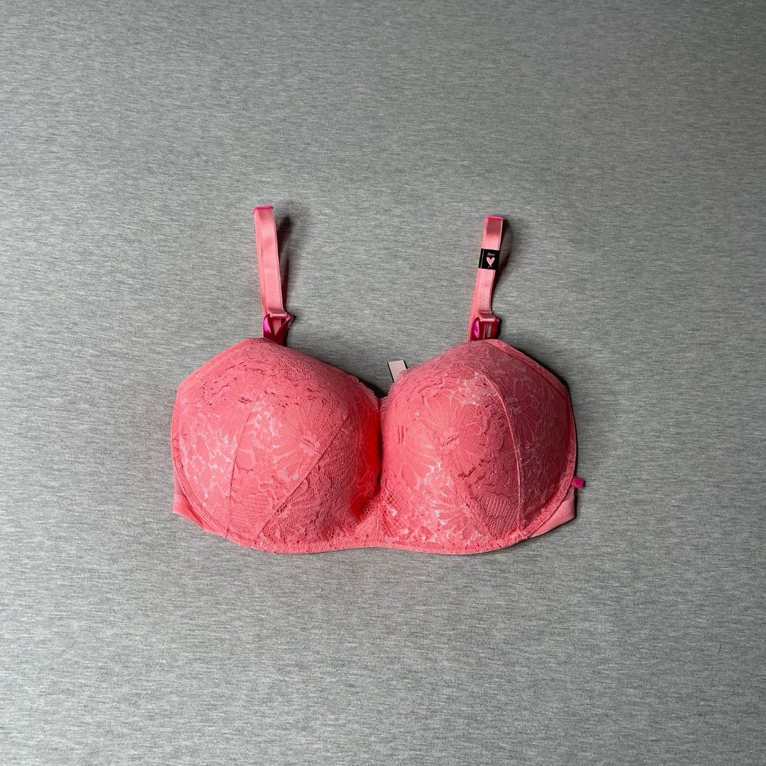 Victoria's Secret Floral Lace Wireless Lightly Lined Bra