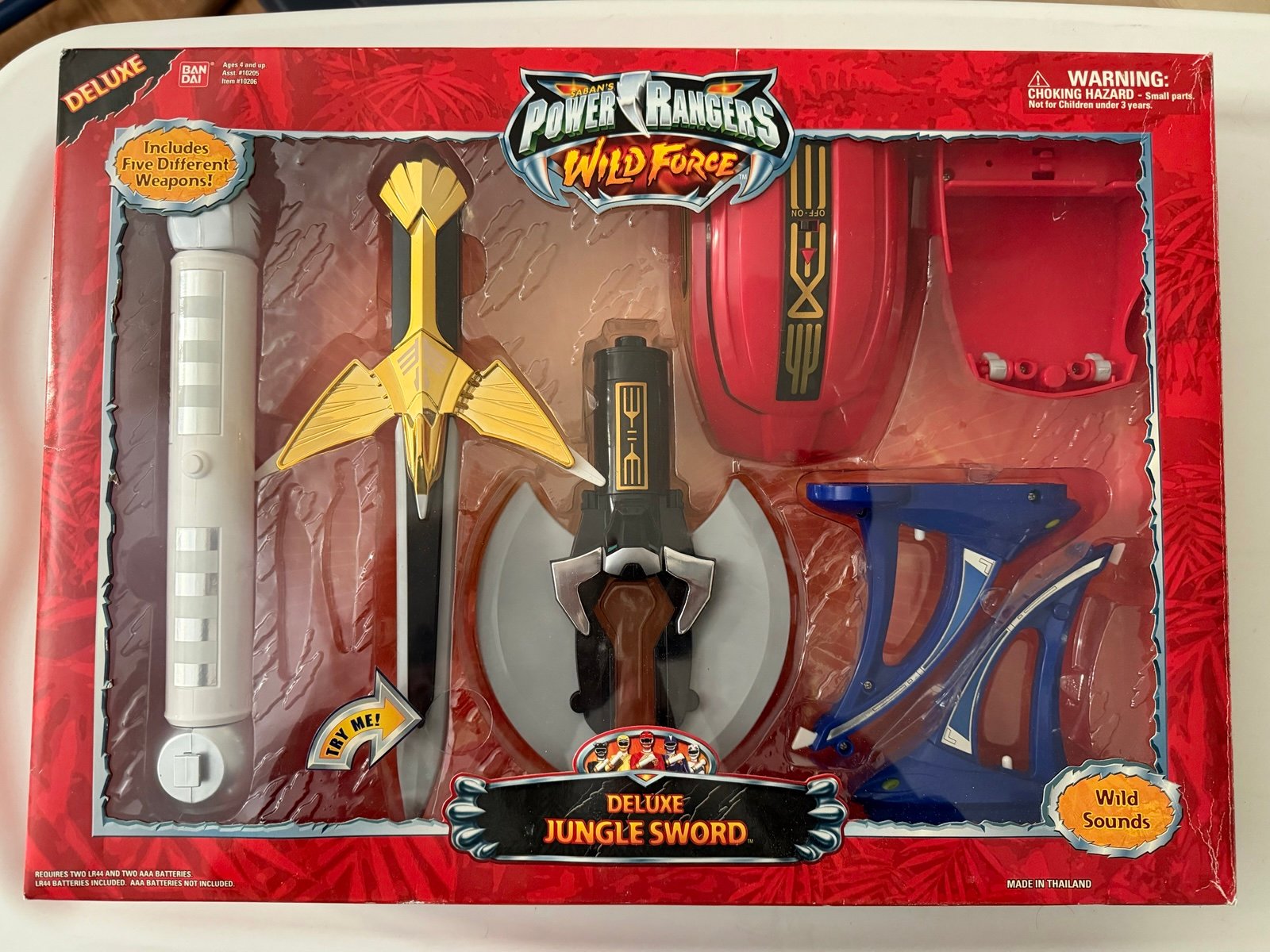 Power Rangers Wild Force Jungle Sword