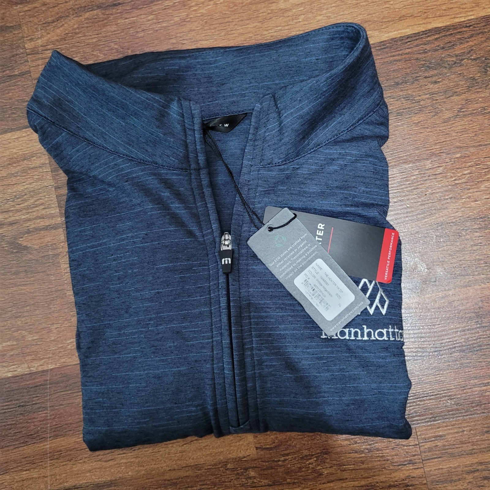 TravisMathew Pullover Versatile Performance Top Manhattan Logo XL Athletic