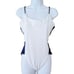 La Perla Sport Maillot Swimsuit White Navy Blue Colorblock One-Piece