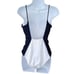La Perla Sport Maillot Swimsuit White Navy Blue Colorblock One-Piece