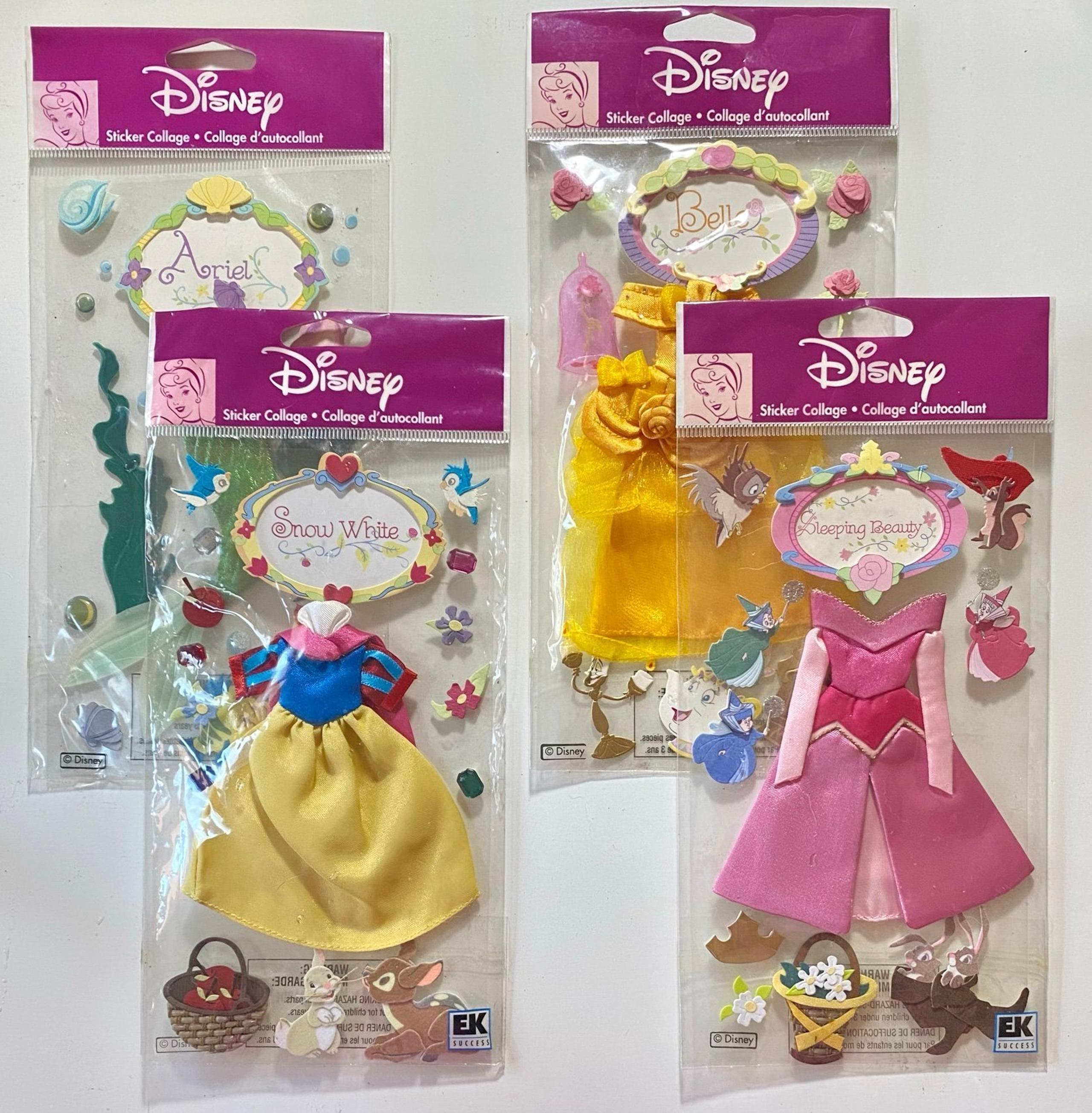HTF! Jolees Boutique Disney Princess 3D Scrapbooking embellishments