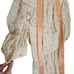 Vintage 1970s Peach and Cream Floral Dress