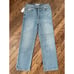 RE/DONE 90's High Rise Extra Crop In Worn Blue Size 28 265