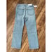 RE/DONE 90's High Rise Extra Crop In Worn Blue Size 28 265