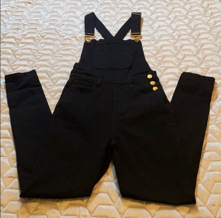 We Wore That skinny overalls size xs