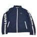 Levi's Jacket Men’s L Lightweight Retro Stand Collar Windbreaker Hood Full Zip