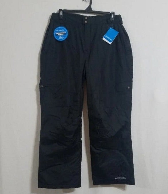 NEW Columbia Mens XL Snow Pants Black Snowboard Insulated NWT Snowsuit Suit Guys