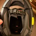 Schuberth C4 Pulse Flip Helmet Prepared For Comm System - Black & Yellow XL